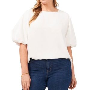 Vince Camuto puff sleeve blouse